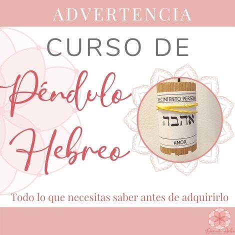 Curso de Péndulo Hebreo. Todo lo que necesitas saber antes de adquirirlo